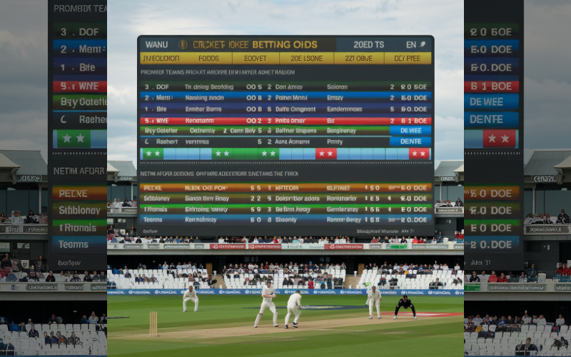 CRICKET BETTING ODDS